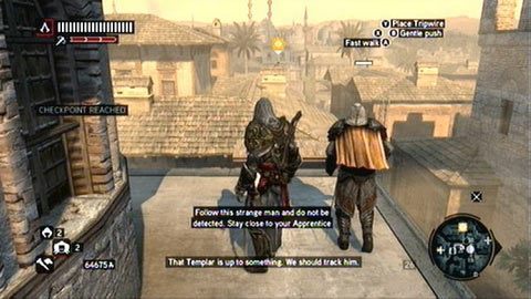 Gdy wdrapiesz się po drabinie na dach jednego z budynków, rywalizacja dobiegnie końca - Misje mistrzów (8-10) | Zadania dodatkowe Assassins Creed Revelations - Assassins Creed: Revelations PC - kompletny poradnik do gry