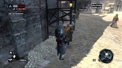 Pierwszy wróg stoi za rusztowaniem po lewej - Misje mistrzów (11,12) | Zadania dodatkowe Assassins Creed Revelations - Assassins Creed: Revelations PC - kompletny poradnik do gry