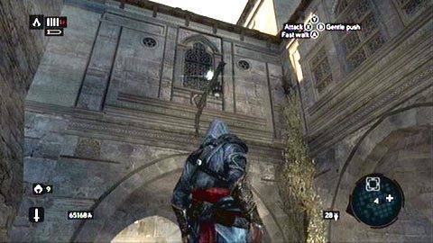 Leży na latarni wiszącej nad przejściem w samym rogu lokacji - Dzielnica Galata | Fragmenty Danych Animusa Assassins Creed Revelations - Assassins Creed: Revelations PC - kompletny poradnik do gry