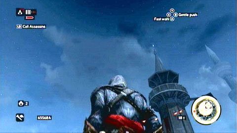Fragment znajduje się na samym szczycie wieży Templariuszy - Dzielnica Konstantyna (01-10) | Fragmenty Danych Animusa - Assassins Creed: Revelations PC - kompletny poradnik do gry