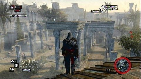 Umieszczono go na szczycie starożytnych kolumn - Dzielnica Konstantyna (01-10) | Fragmenty Danych Animusa - Assassins Creed: Revelations PC - kompletny poradnik do gry
