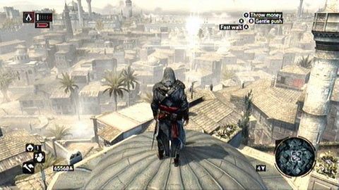Przedmiot unosi się nad kopułą wieżyczki - Dzielnica Konstantyna (11-21) | Fragmenty Danych Animusa - Assassins Creed: Revelations PC - kompletny poradnik do gry