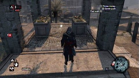 Znajduje się na cmentarzu między dwoma kamiennymi donicami - Dzielnica Konstantyna (11-21) | Fragmenty Danych Animusa - Assassins Creed: Revelations PC - kompletny poradnik do gry