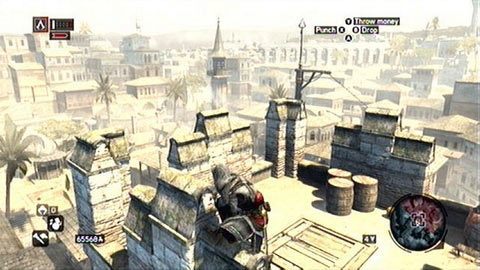 Ten fragment ukryto na jednej z wysokich wież - Dzielnica Bajazyda (01-17) | Fragmenty Danych Animusa - Assassins Creed: Revelations PC - kompletny poradnik do gry