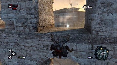 Fragment leży w połowie wysokości starego akweduktu - Dzielnica Bajazyda (01-17) | Fragmenty Danych Animusa - Assassins Creed: Revelations PC - kompletny poradnik do gry