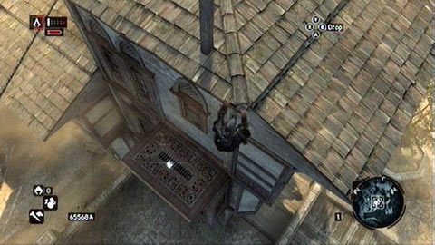Unosi się przy zachodniej ścianie budynku - Dzielnica Bajazyda (18-34) | Fragmenty Danych Animusa - Assassins Creed: Revelations PC - kompletny poradnik do gry