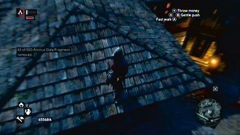 Unosi się nad dachem jednego z budynków - Dzielnica Bajazyda (18-34) | Fragmenty Danych Animusa - Assassins Creed: Revelations PC - kompletny poradnik do gry