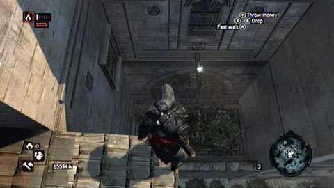 Unosi się nad przejściem między budynkami - Dzielnica imperialna (11-22) | Fragmenty Danych Animusa - Assassins Creed: Revelations PC - kompletny poradnik do gry