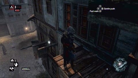 Ten fragment ukryto na drewnianej belce sterczącej z jednego z budynków - Dzielnica imperialna (11-22) | Fragmenty Danych Animusa - Assassins Creed: Revelations PC - kompletny poradnik do gry