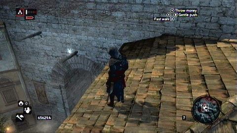 Znajduje się nad przejściem w murze - Dzielnica imperialna (11-22) | Fragmenty Danych Animusa - Assassins Creed: Revelations PC - kompletny poradnik do gry