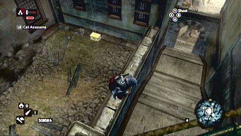 Leży na lewo od szczytu schodów - Dzielnica Galata | Skrzynie ze skarbami Assassins Creed Revelations - Assassins Creed: Revelations PC - kompletny poradnik do gry