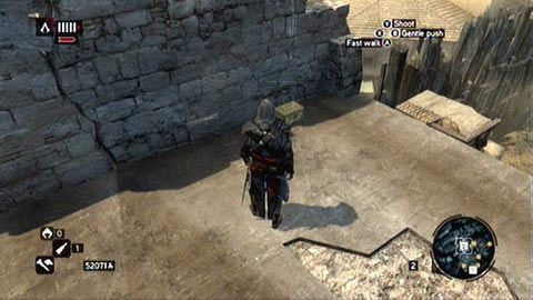 Skrzynka leży na zniszczonej wieży niedaleko gołębnika - Dzielnica Konstantyna (01-11) | Skrzynie ze skarbami - Assassins Creed: Revelations PC - kompletny poradnik do gry