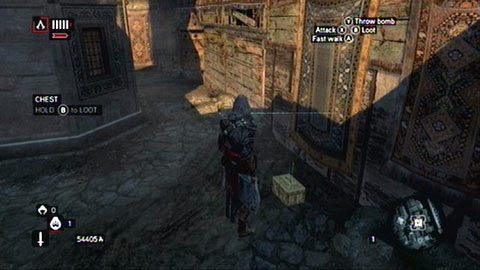 Ukryto go przy ścianie niedaleko gołębnika - Dzielnica Konstantyna (01-11) | Skrzynie ze skarbami - Assassins Creed: Revelations PC - kompletny poradnik do gry
