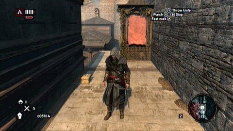Znajdziesz go na budynku stojącym przy murze - Dzielnica Bayazyda (01-15) | Skrzynie ze skarbami Assassins Creed Revelations - Assassins Creed: Revelations PC - kompletny poradnik do gry