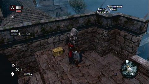 Skrzynkę ukryto na szczycie wysokiej wieży - Dzielnica Bayazyda (01-15) | Skrzynie ze skarbami Assassins Creed Revelations - Assassins Creed: Revelations PC - kompletny poradnik do gry