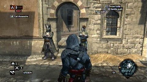 Skarby umieszczono na podwórzu chronionym przez straże - Dzielnica Bayazyda (01-15) | Skrzynie ze skarbami Assassins Creed Revelations - Assassins Creed: Revelations PC - kompletny poradnik do gry