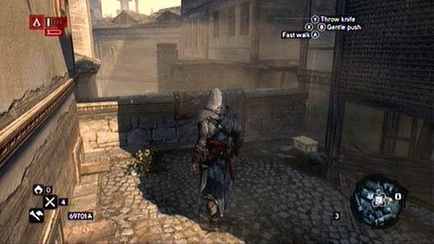Umieszczono go przy kamiennym murku obok drewnianego rusztowania - Dzielnica Bayazyda (16-30) | Skrzynie ze skarbami Assassins Creed Revelations - Assassins Creed: Revelations PC - kompletny poradnik do gry