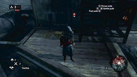 Leży na dachu budynku, niedaleko rusztowania - Dzielnica Bayazyda (16-30) | Skrzynie ze skarbami Assassins Creed Revelations - Assassins Creed: Revelations PC - kompletny poradnik do gry