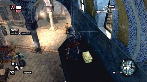 Leży na półce pod oknem wewnątrz bazaru - Dzielnica Imperialna (01-13) | Skrzynie ze skarbami Assassins Creed Revelations - Assassins Creed: Revelations PC - kompletny poradnik do gry
