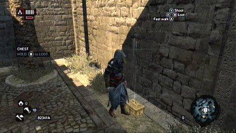Ten skarb znajdziesz przy wysokim murze - Dzielnica Imperialna (01-13) | Skrzynie ze skarbami Assassins Creed Revelations - Assassins Creed: Revelations PC - kompletny poradnik do gry