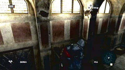 Stamtąd musisz skoczyć w lewo i chwycić się podniszczonego filaru - Tajemnica Hagia Sofia (1) | Karty wspomnień Ishaka Paszy - Assassins Creed: Revelations PC - kompletny poradnik do gry