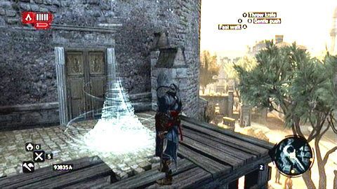 Skieruj się w tamto miejsce i zabierz przedmiot przytrzymując przycisk B - Zadania związane z księgami | Zadania dodatkowe Assassins Creed Revelations - Assassins Creed: Revelations PC - kompletny poradnik do gry