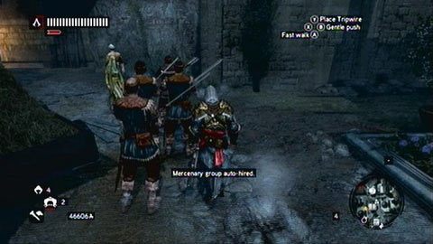 Najemnicy atakują wskazanych wrogów, a także potrafią skutecznie zatrzymać pościg - Miejskie Frakcje | Kompendium wiedzy Assassins Creed Revelations - Assassins Creed: Revelations PC - kompletny poradnik do gry