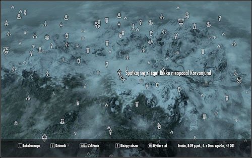 Wyjdź z zamku i otwórz mapę świata - Wyszczerbiona Korona (1) | Questy Legionu Cesarskiego | Solucja Skyrim - Skyrim - poradnik, mapy, questy