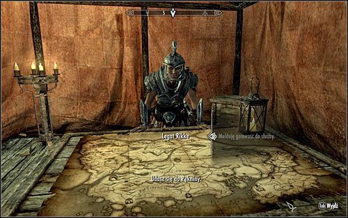 Uważaj, bo w drodze do obozu legionistów możesz zostać zaatakowany przez dzikie zwierzęta - Ponowne zjednoczenie Skyrim (1) | Questy Legionu Cesarskiego | Solucja Skyrim - Skyrim - poradnik, mapy, questy