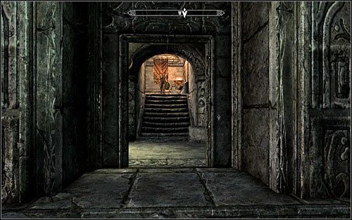 Ruszaj prosto, kierując się na zachód i ignorując mijanych po drodze wartowników - Istotna danina (1) | Questy buntu Gromowładnych | Solucja Skyrim - Skyrim - poradnik, mapy, questy