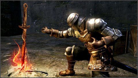 Przy ogniskach możemy wykonać następujące czynności - Do czego służą ogniska w Dark Souls? | Podstawy - Dark Souls - poradnik do gry