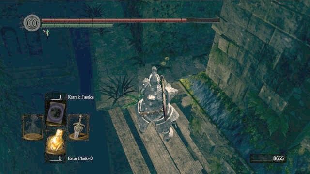 Wróć na górę - Oolacite Township | Artorias Of The Abyss - Opis przejścia Dark Souls - Dark Souls - poradnik do gry