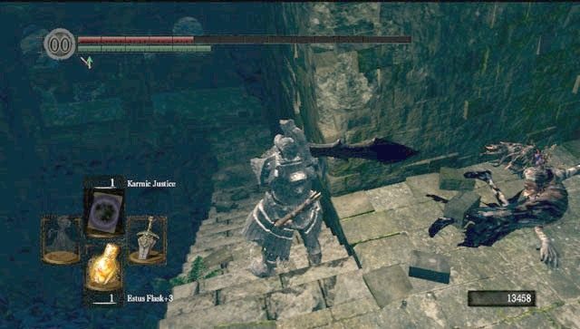 Kolejne schody - Oolacite Township | Artorias Of The Abyss - Opis przejścia Dark Souls - Dark Souls - poradnik do gry