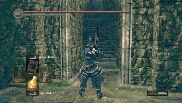 Wejdź po schodach - Oolacite Township II | Artorias Of The Abyss - Opis przejścia Dark Souls - Dark Souls - poradnik do gry