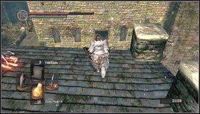 Drabina prowadzi na dach - Undead Burg (1) | Opis przejścia Dark Souls - Dark Souls - poradnik do gry