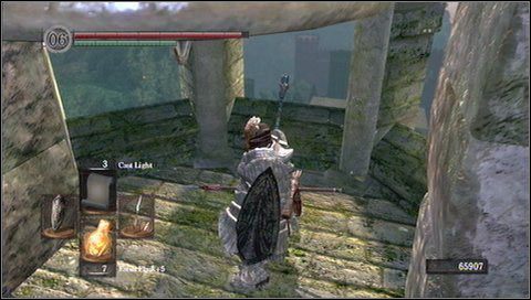 Otrzymamy Homeward Bone - kość pozwalającą na powrót do ostatniego ogniska - Undead Parish (3) | Opis przejścia Dark Souls - Dark Souls - poradnik do gry
