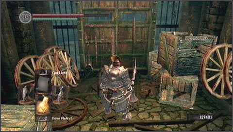 Po walce z Gaping Dragonem otrzymamy klucz do Blightown - Blighttown (1) | Opis przejścia Dark Souls - Dark Souls - poradnik do gry