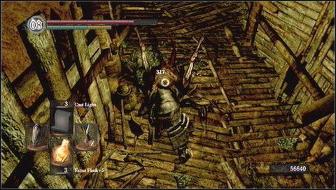 Monitorujemy otoczenie - w okolicy czai się kolejny posiadacz plujki i toksycznych strzałek - Blighttown (3) | Opis przejścia Dark Souls - Dark Souls - poradnik do gry