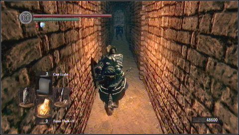 Dalsza droga prowadzi jednak w przeciwległą stronę - Sens Fortress (5) | Opis przejścia Dark Souls - Dark Souls - poradnik do gry