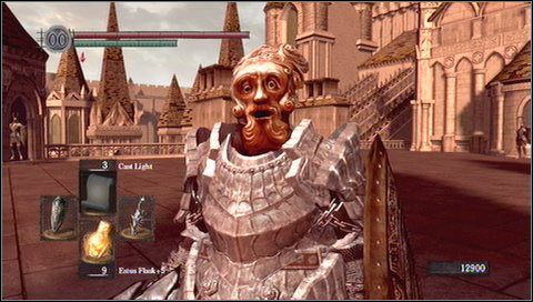 Teraz możemy zabić strzelca - Anor Londo (4) | Opis przejścia Dark Souls - Dark Souls - poradnik do gry