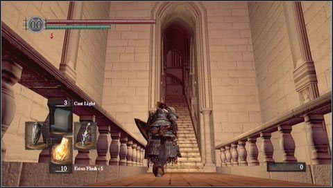 Trafimy do olbrzymiego wnętrza katedry - Anor Londo (5) | Opis przejścia Dark Souls - Dark Souls - poradnik do gry