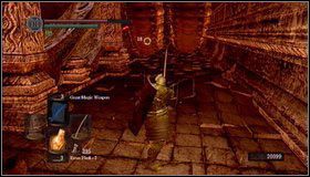 W korytarzu za 2 Taursuami uważamy na robaki - w sumie wyskoczy ich kilka - Demon Ruins (2) | Opis przejścia Dark Souls - Dark Souls - poradnik do gry