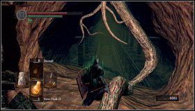 Przed samą walką zobaczymy odnogę w prawo - można tu zebrać przedmiot - Demon Ruins (2) | Opis przejścia Dark Souls - Dark Souls - poradnik do gry