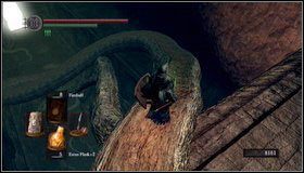 Idąc w stronę demona (schodami w dół), trafimy na kolejne ognisko - Demon Ruins (2) | Opis przejścia Dark Souls - Dark Souls - poradnik do gry