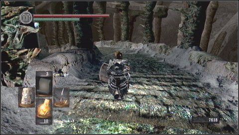 Na końcu znajduje się przejście do ostatniego bossa w grze - Gwyn, Lord of Cinder - Kiln of the First Flame | Opis przejścia Dark Souls - Dark Souls - poradnik do gry