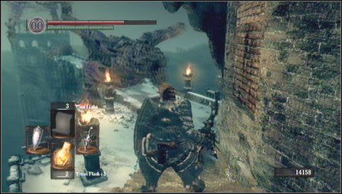 Potwora najprościej ubić z łuku - potrzeba cierpliwości i sporo strzał - Bonus- Painted World of Ariamis (2) | Opis przejścia Dark Souls - Dark Souls - poradnik do gry
