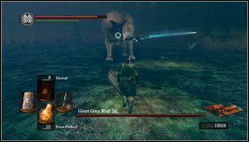 1 - Great Grey Wolf Sif | Jak zabić bossa w Dark Souls - Dark Souls - poradnik do gry