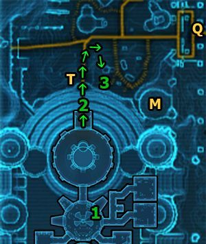 Kiedy już dostaniesz się do wnętrza pałacu, koniecznie porozmawiaj z Linh w [1] (stoi w barze w Pałacu Nemro) - (L02) Friends in Common | Imperial Agent | Star Wars The Old Republic - Star Wars: The Old Republic - poradnik do gry