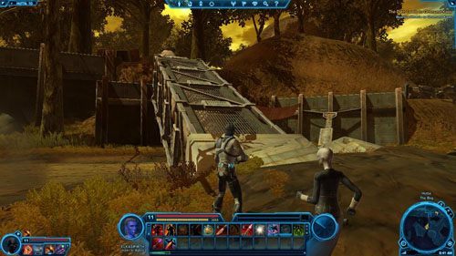 Skręć w prawo i zacznij się wspinać - uważaj, by nie spaść - Galactic History 01 (+2 Aim) | Datacrons | Star Wars The Old Republic - Star Wars: The Old Republic - poradnik do gry