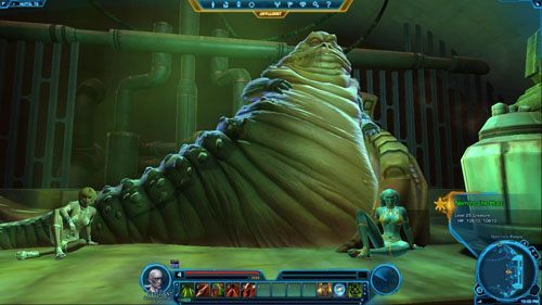 Wyjdź z pałacu i skieruj się na wschód, do wyjścia z miasta w [5] - (L06) Big Chief | Bounty Hunter | Star Wars The Old Republic - Star Wars: The Old Republic - poradnik do gry